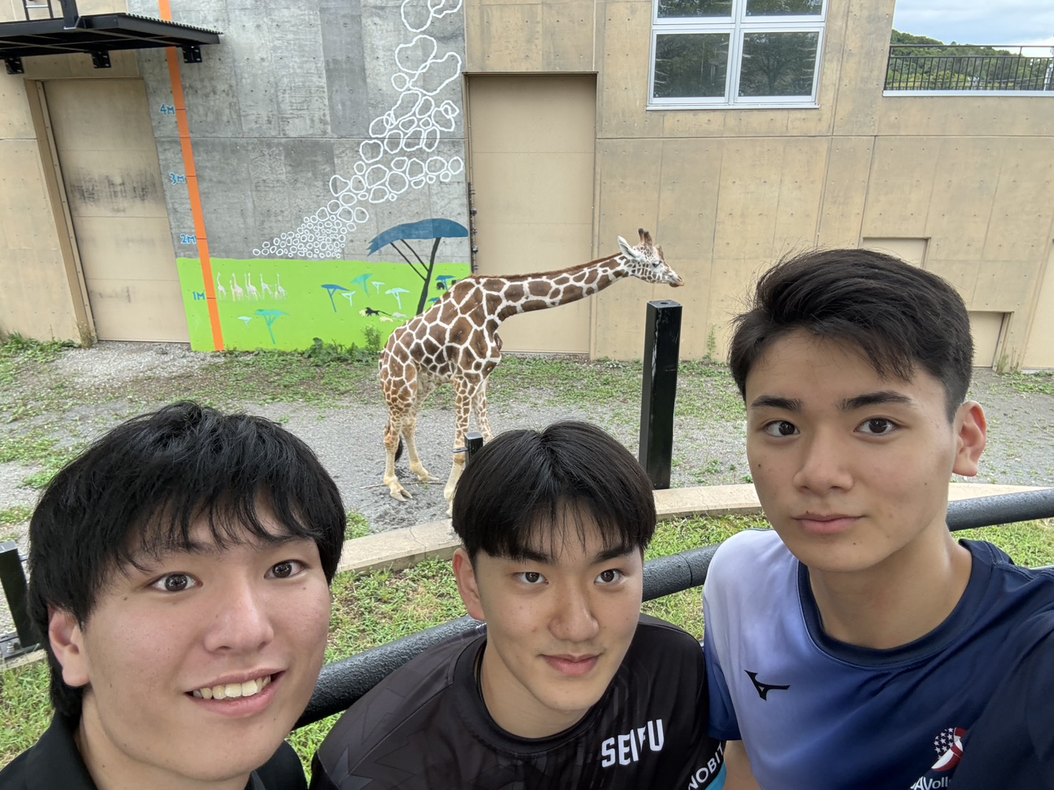 旭山動物園での北海道合宿オフショット